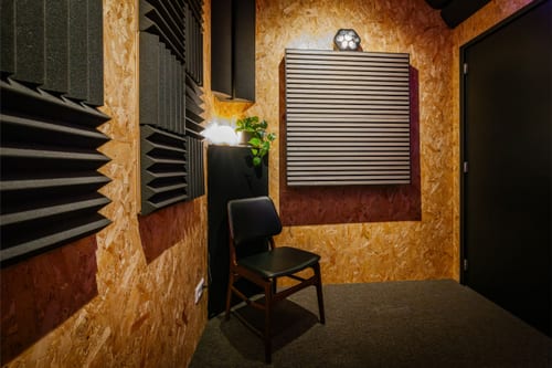 Studio 5 — inrichting detail
